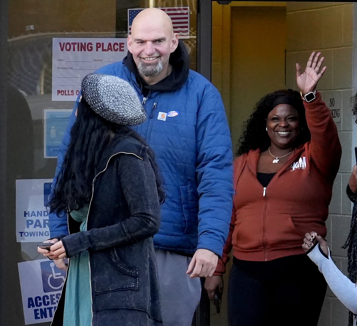 Matt Freed (@mattfreedphoto) on Twitter photo John Fetterman and his wife Gisele exit after voting in Braddock Tuesday morning. Shot for <a href="/ThePUPNews/">Pittsburgh Union Progress 📰</a> - the strike publication of the <a href="/PGHGuild/">Newspaper Guild of Pittsburgh 🗞</a>. Give a follow as we fight for a fair contract. John Fetterman and his wife Gisele exit after voting in Braddock Tuesday morning. Shot for <a href="/ThePUPNews/">Pittsburgh Union Progress 📰</a> - the strike publication of the <a href="/PGHGuild/">Newspaper Guild of Pittsburgh 🗞</a>. Give a follow as we fight for a fair contract.
