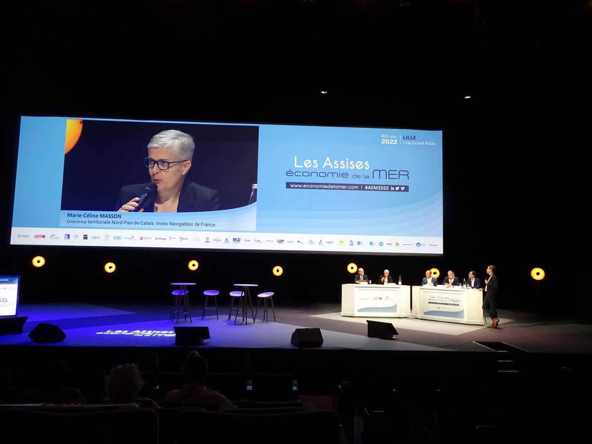 MarieC_Masson's tweet image. Table ronde «Les ports de l’hinterland: la nécessaire logique d’axes» aux @AssisesdelaMer pour expliquer la complémentarité #mer #fleuve &amp;amp; les enjeux de #SeineEscaut avec Michel Boudoussier @norlinkf-@GleizesMathieu Medlink-Louis Jonquière @UNIM_Ports-Henri LEGOUIS @Bollore_BTL