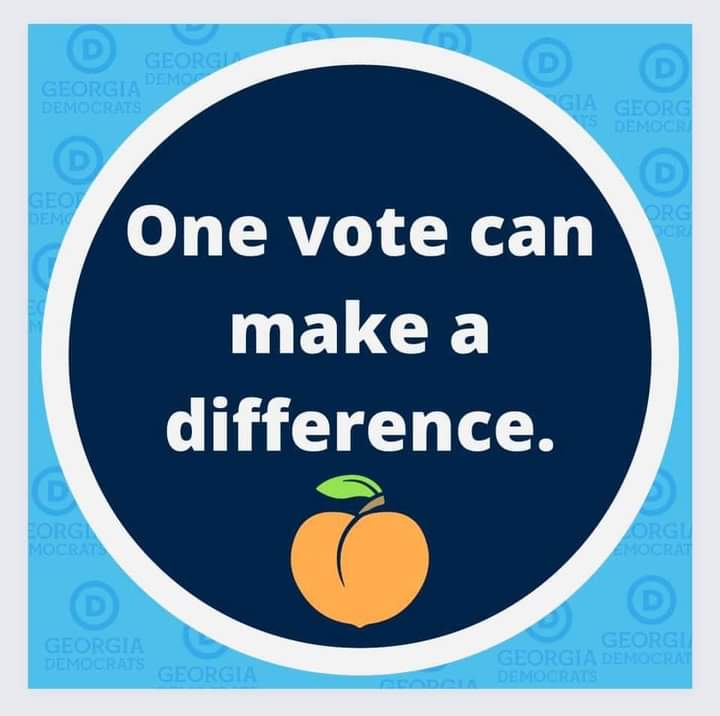 Pauline76318996's tweet photo. Good Election Day morning beautiful people! If you haven't already, PLEASE get out and VOTE! Our democracy is at stake! Your vote does make a difference! So, PLEASE VOTE! Have a great day!
#voteforSTACEYABRAMS
#VoteForRaphaelWarnock
#VoteBlueToSaveDemocracy https://t.co/jpnwAUahV5