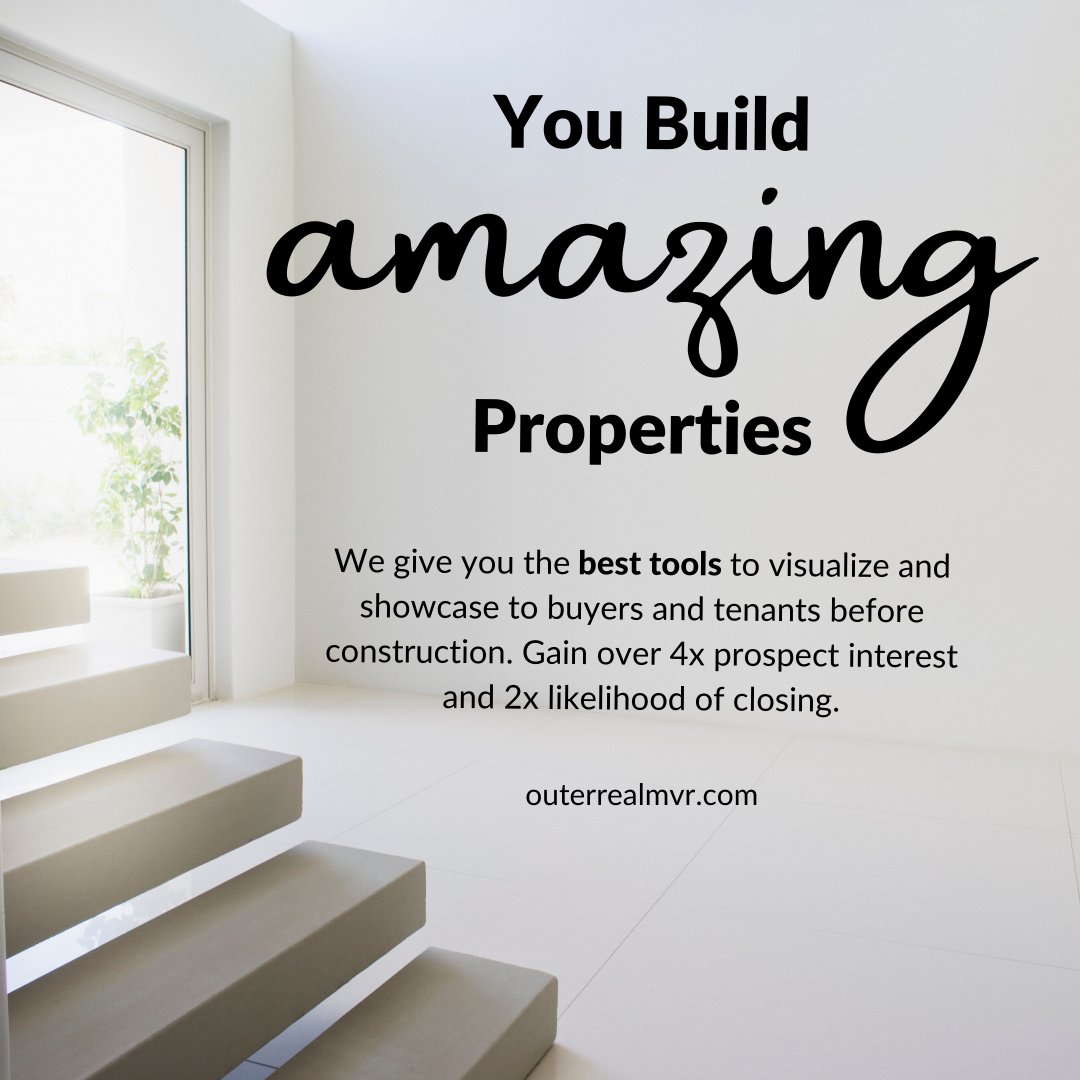 outerrealmvr's tweet image. Outer Realm is committed to giving people a real estate experience that they can remember.

Visit zcu.io/69g3 to learn how you can transform the way you do real estate.
 
#outerrealm #VR #realestate #businesstips