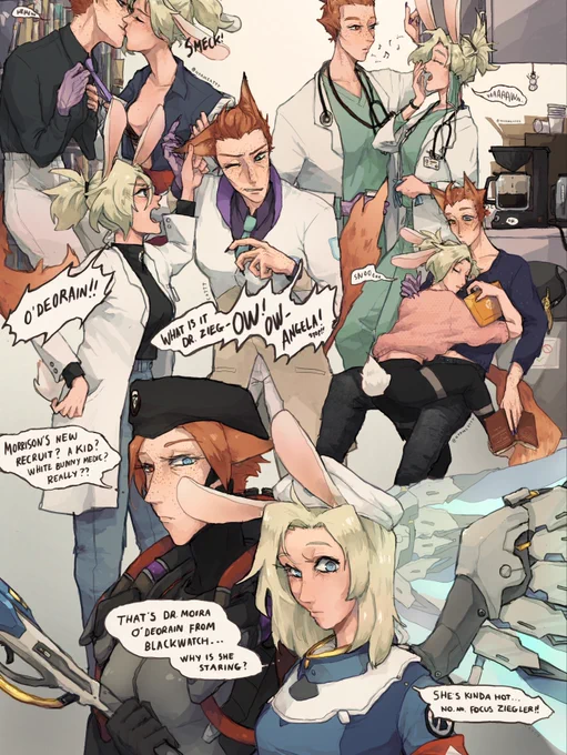i rarely post to tags but i think i'm staying here #artistsontwitter hello i draw video game lesbians 