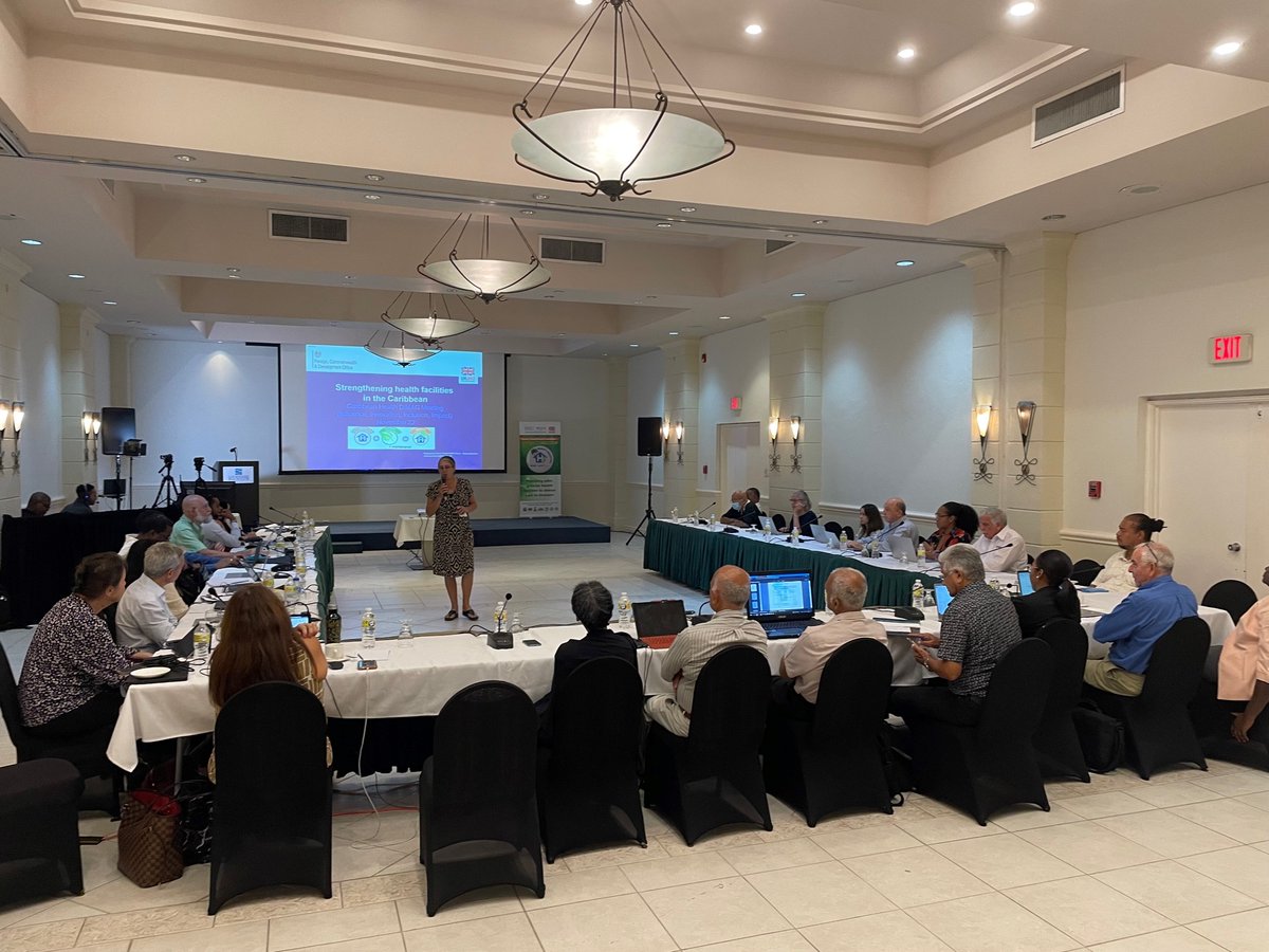 ButerClemens's tweet image. During #COP27, where actions are discussed, we finish retrofitting 55 health facilities and reflect on lessons learned as part of the Smart Hospital in the Caribbean project: Safe+Green+Maintained= Smart to provide care in disasters @PAHOemergencies @FCDOGovUK @UKinCaribbean 👏