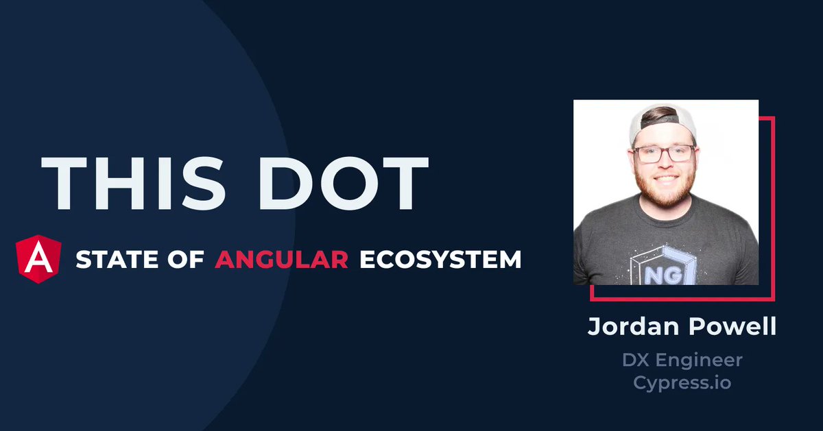 🤯 Jordan Powell will be joining the State of Angular ecosystem.

🌳 <a href="/jordanpowell88/">JØRDAN PØWEŁŁ 🥑 🚀</a> is a DX Engineer <a href="/cypress_io/">Cypress.io</a> and a #GDE

🤔 We'll be discussing what's going on in the world of #Angular and answering questions from our community.

🤝🏻 Join us: angularmeetup.com/state-of-angul…
