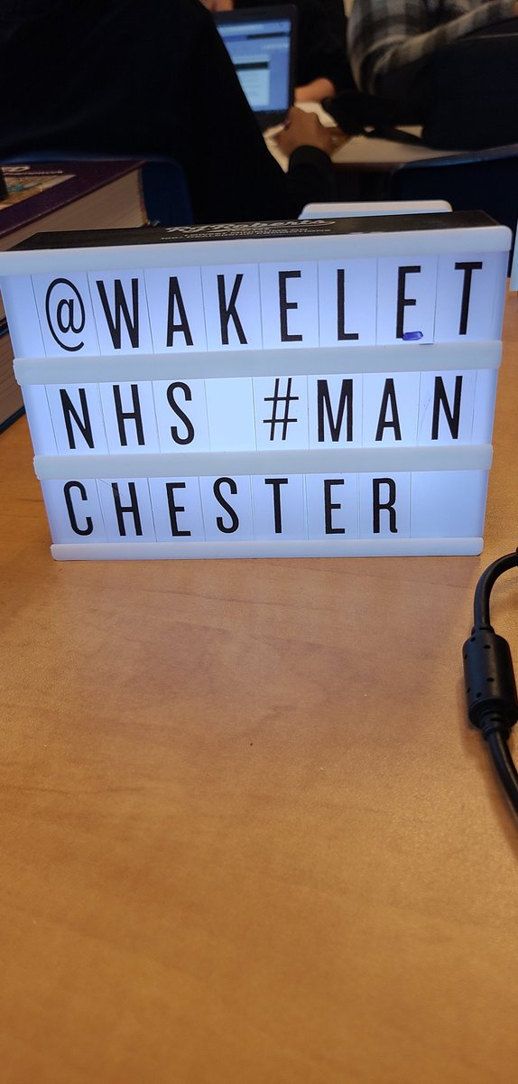 Thank you <a href="/wakelet/">Wakelet 💙</a> for the free swag today for our AVID elective students <a href="/AVID4College/">AVID</a> for creating digital portfolios