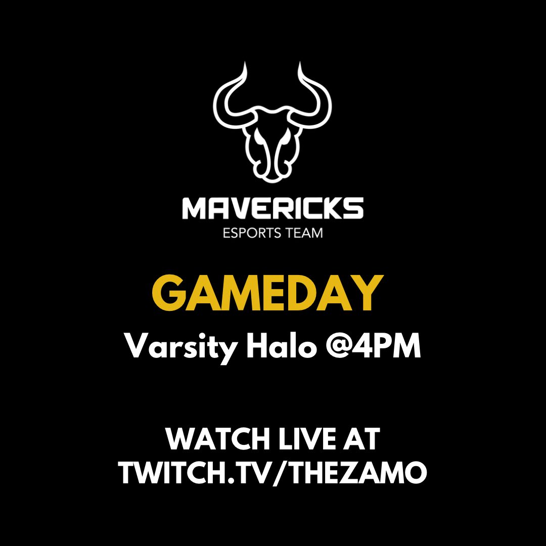 Mavericks Halo is back in action tonight in <a href="/hselesports/">High School Esports League</a>! 

Currently ranked #5 nationally the team looks to continue to rise up the rankings tonight. 

Good luck tonight! @ZamoranoLakin @Dagen_Beauchamp <a href="/bearONG8/">bear</a> <a href="/LilHammey/">Hammey</a>