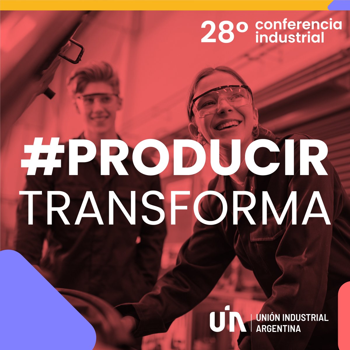 👉🏻#ConferenciaIndustrialUIA 
🤨¿Por qué #ProducirTransforma?
🇦🇷 Argentina se encuentra frente al compromiso de consolidar su protagonismo en la industria. 
Por eso, producir transforma nuestros desafíos en ideas con oportunidades de crecimiento.