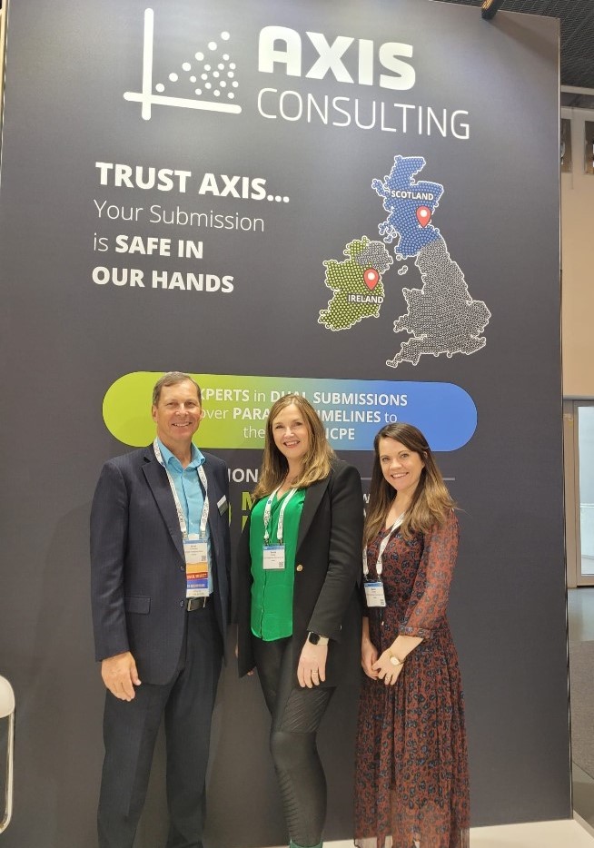 AXISConsultLTD's tweet photo. We were delighted to have @ISPORorg President Brian O'Rourke at our stand today. It was great to showcase the work we have undertaken over the last 10 years as a @guaranteed_irl business, especially with its recent expansion into Scotland and BeNeLuxA. #ISPOREurope #expanision https://t.co/ABCfbSGvtF