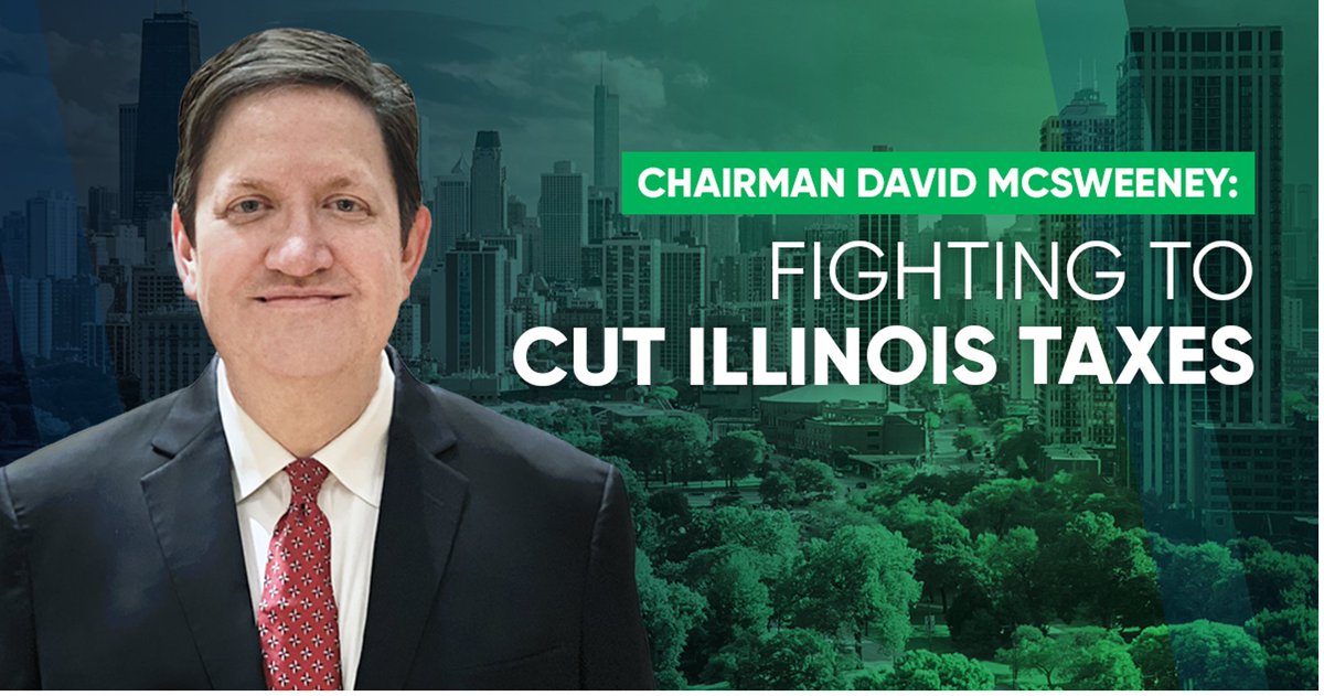 CutILTaxesNow's tweet photo. Illinois residents have the highest tax burden of any state. Our Chairman @1980Reagan is fighting to STOP tax hikes so Illinoisans can keep more of their hard-earned income! https://t.co/Nnu2PhdRHL