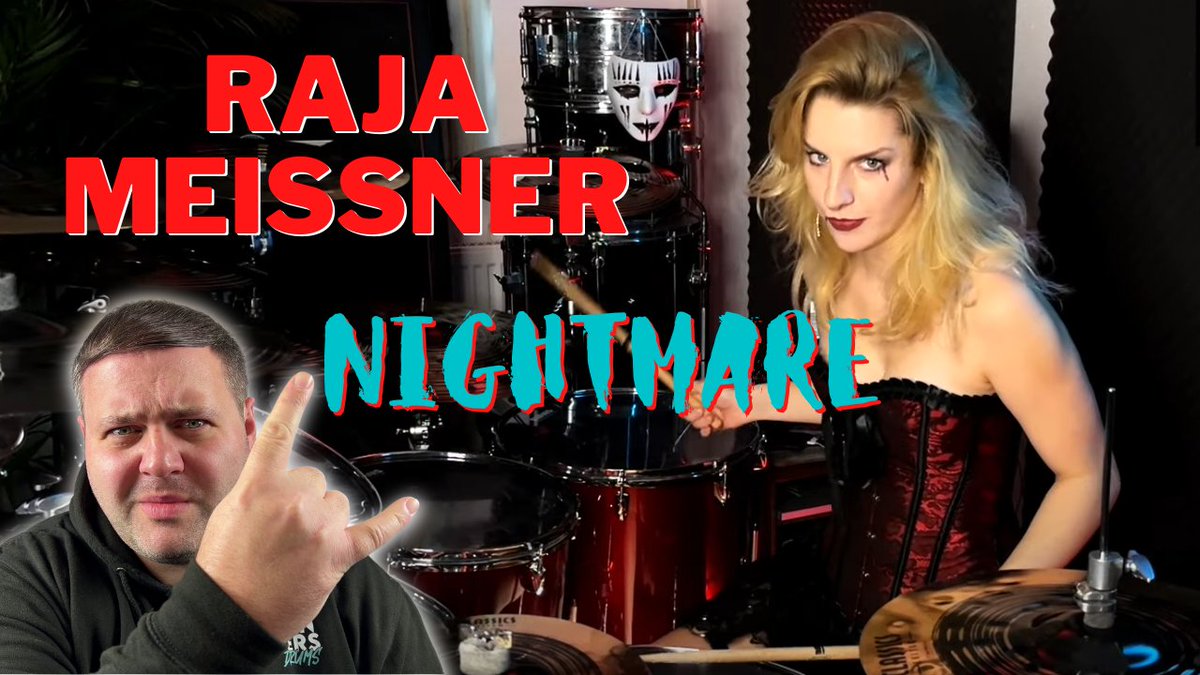 jasonsayersdrum's tweet photo. Your suggestions are always on point! @rajameissner is so on point with this cover of Nightmare by @TheOfficialA7X  

https://t.co/hjQENnmt7C

 #drumreaction #rajameissner #avengedsevenfold https://t.co/qvIHhQ29j0