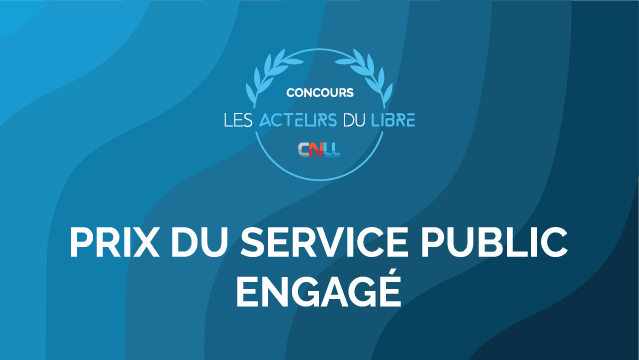 La #DNE et <a href="/Arawa_fr/">Arawa - Collaboration Open Source</a> remportent le "Prix du service public engagé" des <a href="/acteursdulibre/">acteursdulibre</a> grâce au déploiement du service Visio-Agents construit avec le logiciel libre <a href="/bigbluebutton/">BigBlueButton</a> #BBB🏆
Merci à toutes les équipes pour ce travail et à <a href="/cnll_fr/">CNLL</a> pour la reconnaissance !