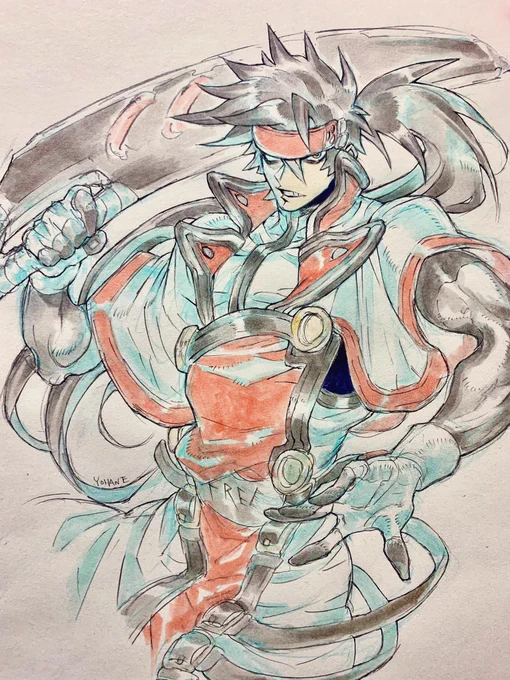 最近だったり昔描いたアナログ絵まとめギルティ 