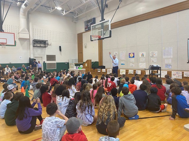 Snow Monster and our First Alert Meteorologist, <a href="/bobmaxon/">Bob Maxon</a>, visited yesterday a group of 5th graders at G.H. Robertson on Intermediate School in Coventry.

#NBCCT #ConnectingYou #SnowMonster