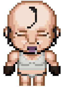 たか1様(@taka1taka9)より
先生のドット歩行グラ作成いただきました!!
一部こちらで改変しております㊗️
こやつも中々なゲスっぷりですぜ!!
見た目通りねっとり指導されることに・・・ 