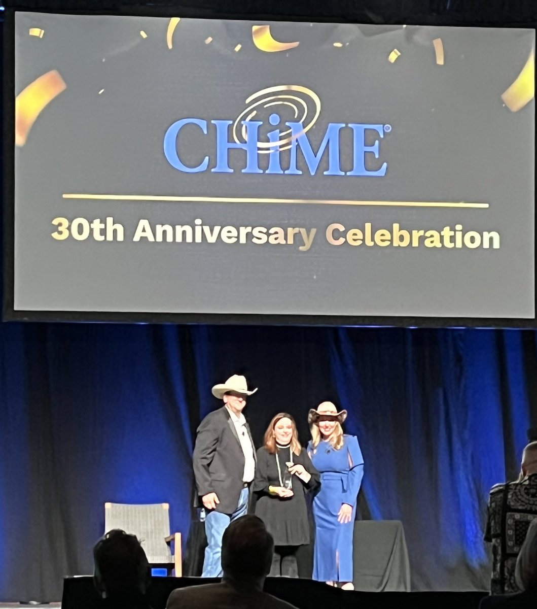 Congrats <a href="/CIOCHIME/">CHIME</a> CIO of the Year Theresa Meadows!! Truly one of the best in the industry. #CHIME22Fall <a href="/tzmeadows/">Theresa Meadows</a>