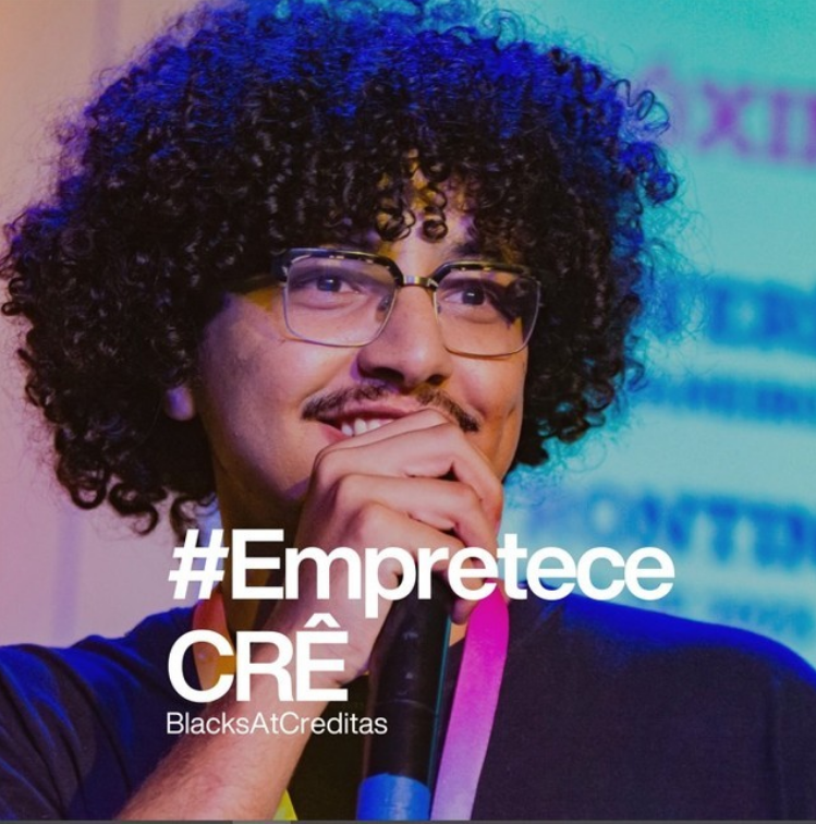 #MêsDaConsciênciaNegra: Esse é Régis, nosso dev. Criativo, curioso, inventivo, faz toda a diferença na construção das nossas soluções. Um dos protagonistas do nosso empretecimento! ✊🏿✨