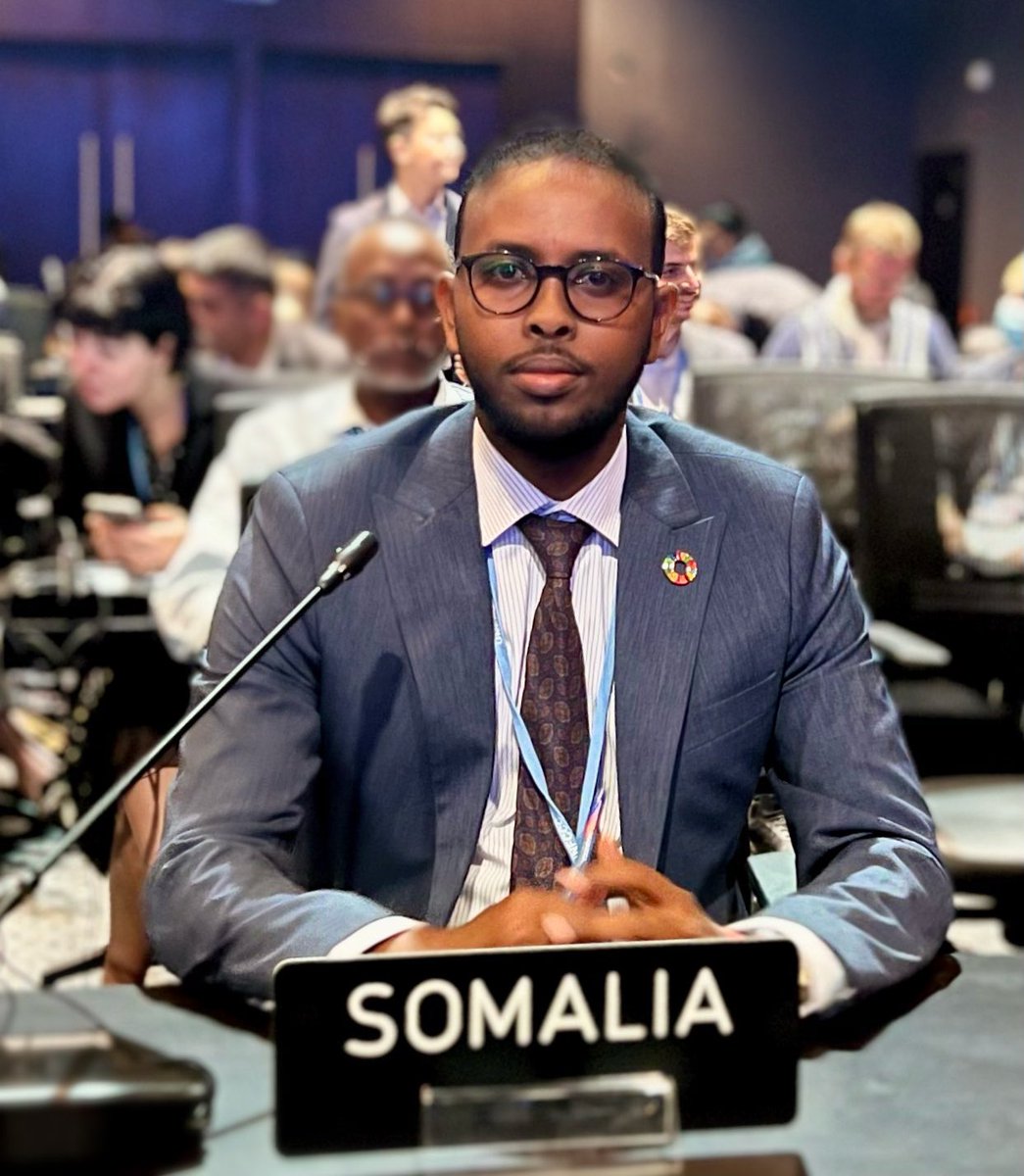 Delighted to be in Sharm El-Sheikh for #COP27 . 
Representing Somalia 🇸🇴 which is the most vulnerable country to #ClimateChange in the world.

Polluters must pay up for #LossAndDamage

We need urgent #ClimateAction.🌍