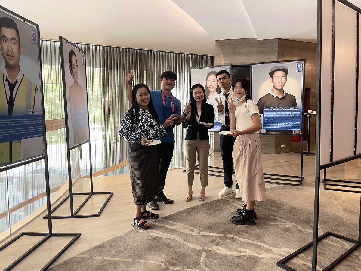 o_nilova's tweet photo. 🎯New Ministry of Diversity &amp; Inclusion
🎯8K graduates hired by biz each year
🎯50% of cars are low-carbon

#Youth shared their aspirations towards #Laos in 2030 @ the launch of the Nat’l #HumanDevelopment Report

Youth #participation is NOW 🔑 in turning aspirations into results https://t.co/FfolunoH8I