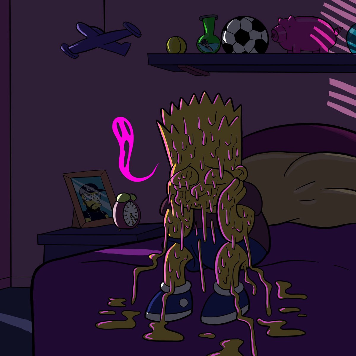 blairgoudie's tweet photo. Sad bart #art #bart #sadbart #artist #nft #nftart #nftartist https://t.co/vYbAJ0h3Es