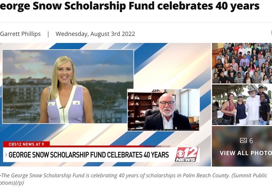 Education is a Game Changer!  The <a href="/snowscholarship/">George Snow Scholarship Fund</a> is celebrating its 40th Anniversary and we need your help to make our 40th/$400K campaign a success.  Please consider making a donation to support our efforts during National Scholarship Month!  scholarship.org