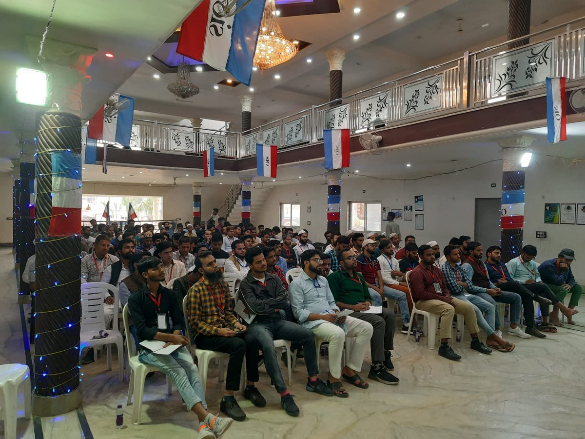 sioupwest's tweet photo. Glimpses Of Members Camp 2022 Day 2 held at Sambhal on 5 &amp; 6 November
Special guest :  @writesalman (President SIO of India)

#memberscamp2022 https://t.co/zn6jc4damH