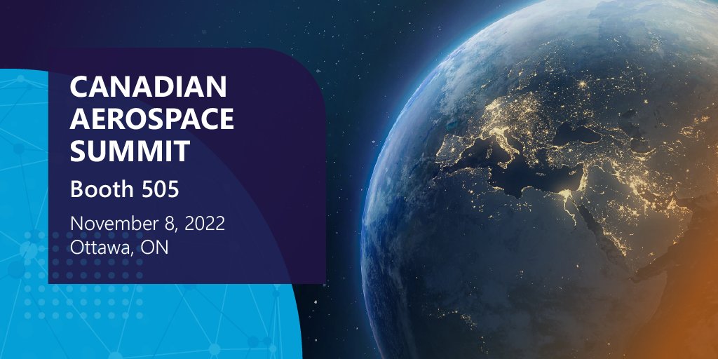 We're here in Ottawa for #CAS2022! Stop by booth #505 to learn about our testing solutions for #aerospace: bit.ly/3GAR78t ✈️ <a href="/CdnAeroSummit/">Canadian Aerospace Summit</a>