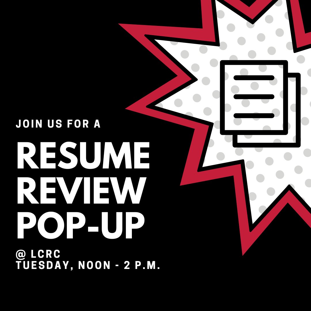 Is your resume:
❌ Outdated?
❌ Not completed?
❌ Not getting traction? 

Come see us today at the <a href="/apsulcrc/">APSU Latino Community Resource Center</a> today from noon - 2 p.m. for our Resume Pop-up! Tag a friend who should come too 😉

#austinpeay #experienceaustinpeay #clarksvilletn #resumereview #jobs4govs