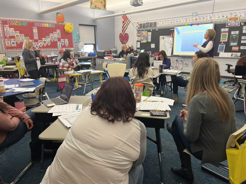robgress's tweet photo. Today the @AllianceCSD Tech Team is proving that PD can be both relevant AND fun! I love seeing our staff focused on continuous learning! #techvemberfest @sampson_mp @OHEducation https://t.co/5FbmoSpkjp