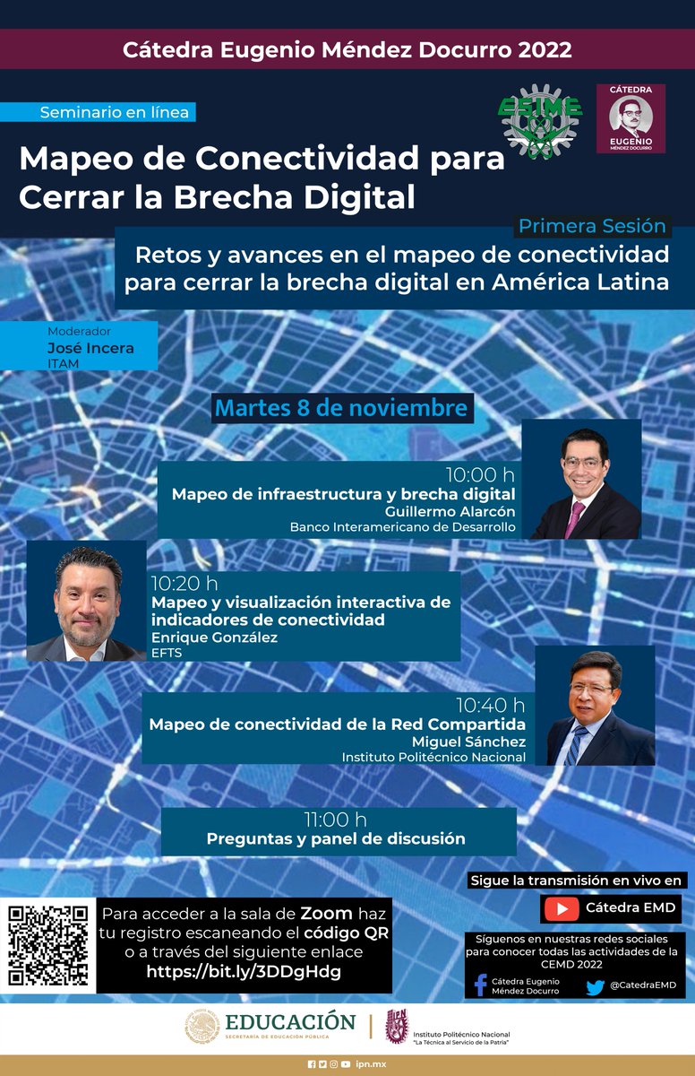 Gmo_1965's tweet photo. Today I will participate in a #Crowdsourcing appied to #Telecommunications conference organized by #IPN #ESIME #Mexico, my #AlmaMater This Panel is part of the #Revolution that #DataSciences are bringing to how #Telecommunications are design, build,operated, regulated &amp; financed https://t.co/sr1DCZFFM0