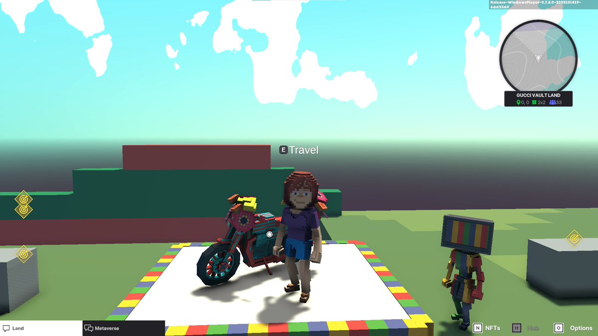Yu3308's tweet photo. @TheSandboxGame 🍓 #GucciVault in  #TheSandbox https://t.co/IsFTKHTd54