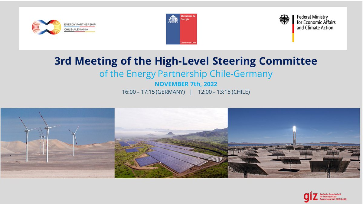 Energy Partnership 𝗖𝗛𝗜𝗟𝗘 ─ 𝗔𝗟𝗘𝗠𝗔𝗡𝗜𝗔 tweet media