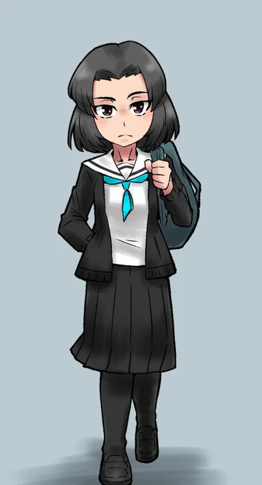 本日の知見ポケットに手を突っ込んで鞄を担いで颯爽と歩くJKは可愛いではなくカッコイイ。 
