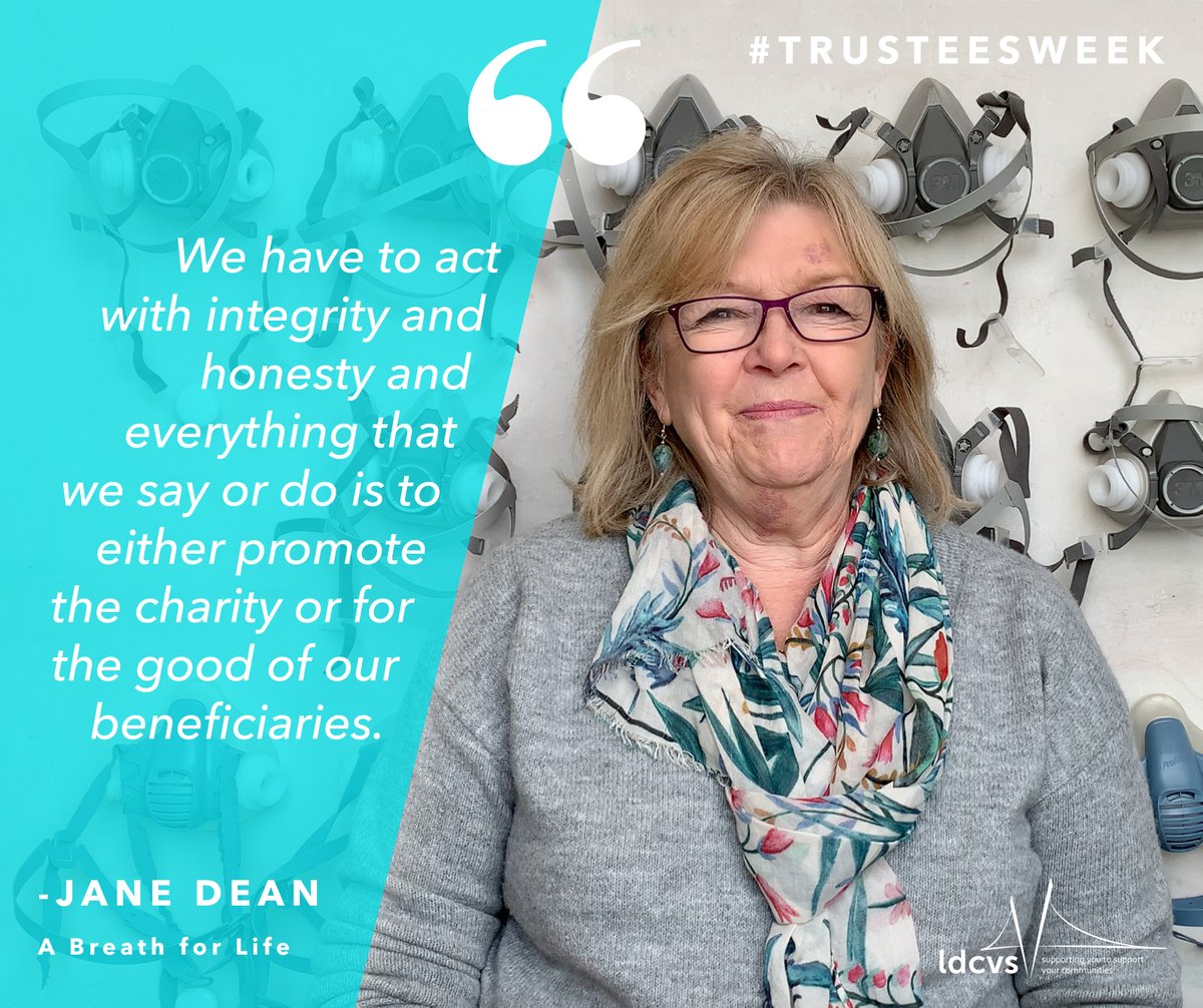LancasterCVS's tweet image. When you have passionate trustees, who have the charity’s mission at heart, that is a powerful combination that contributes to strong #leadership!💪
Listen to our trustees talk about their roles 🎦➡️ bit.ly/3UI9m3n #LDCVSVolunteerTuesday #LDCVSTrusteeWeek #trusteeweek