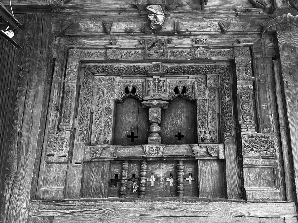 builthistories's tweet photo. Hidimba Devi Temple, Manali, Himachal Pradesh

The 16th Cen CE temple, built by Maharaja Bahadur Singh, is a square in plan structure, with three tiered shikhara, almost giving it almost a pagoda like appearance.

#HidimbaDevi #MonumentsofIndia #HimachalPradesh #Manali https://t.co/Z0lBmUTg3c