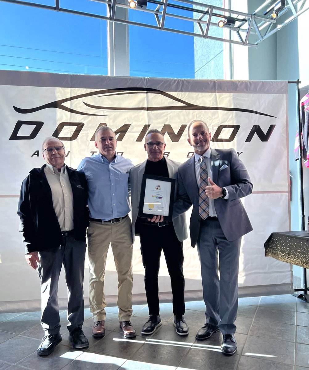 jimdiodati's tweet photo. Congrats to Dominion Auto Body (4490 Montrose Rd in @NiagaraFalls) who is celebrating their 60th #businessanniversary! They’re a favourite, family-owned &amp; operated business offering high quality auto service. Wishing your entire team continued success! https://t.co/A7boXvqDpO https://t.co/gSwIxaQWsZ