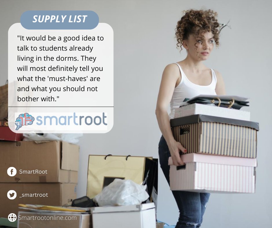 _SmartRoot's tweet image. Click the link to read on how you should pack for college!  
 👉 bit.ly/3Nv1T5g
.
.
.
#college #collegestudents #Dorm #Students #student #studentlife #TheMoreYouKnow