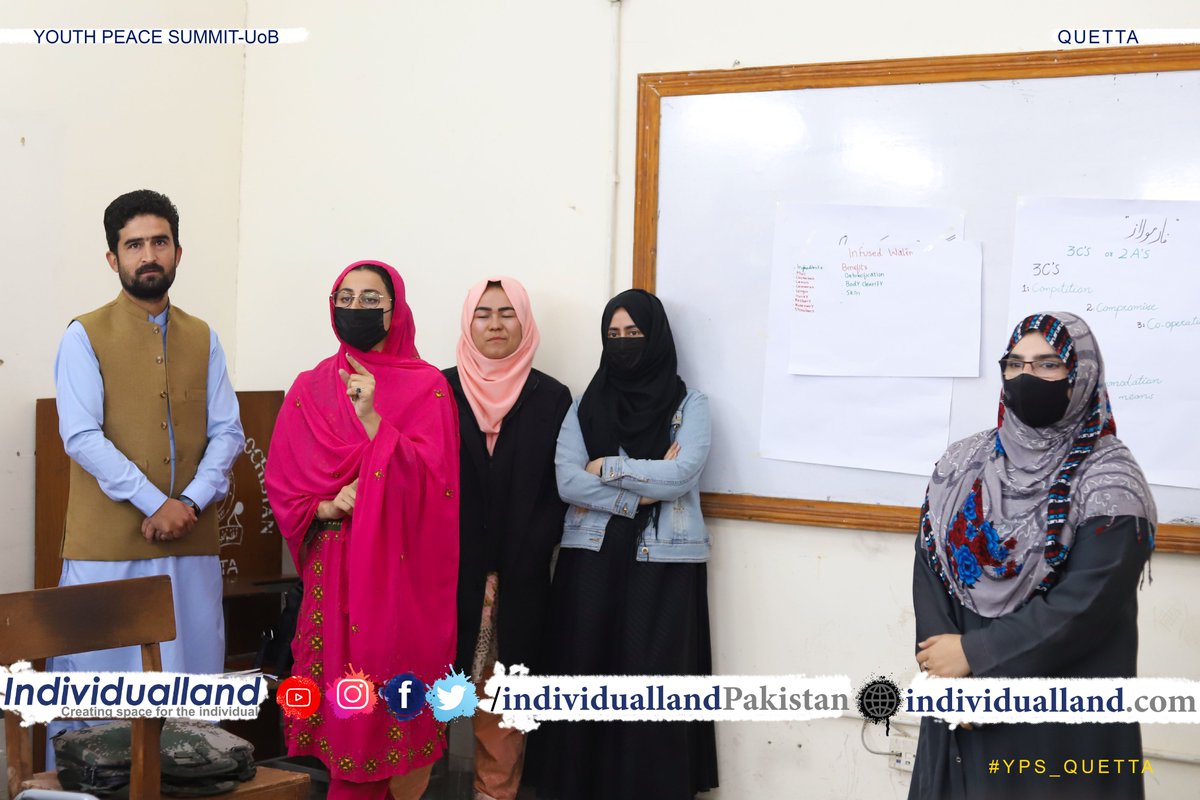 individualland's tweet photo. Pictorial highlights of Youth Peace Summit-YPS, being organized by trainees of #GTTQuetta with the support of @individualland
The second YPS was organized today at University of #Balochistan, #Quetta. 

#YPS_Quetta https://t.co/Ri5LrQuHoM