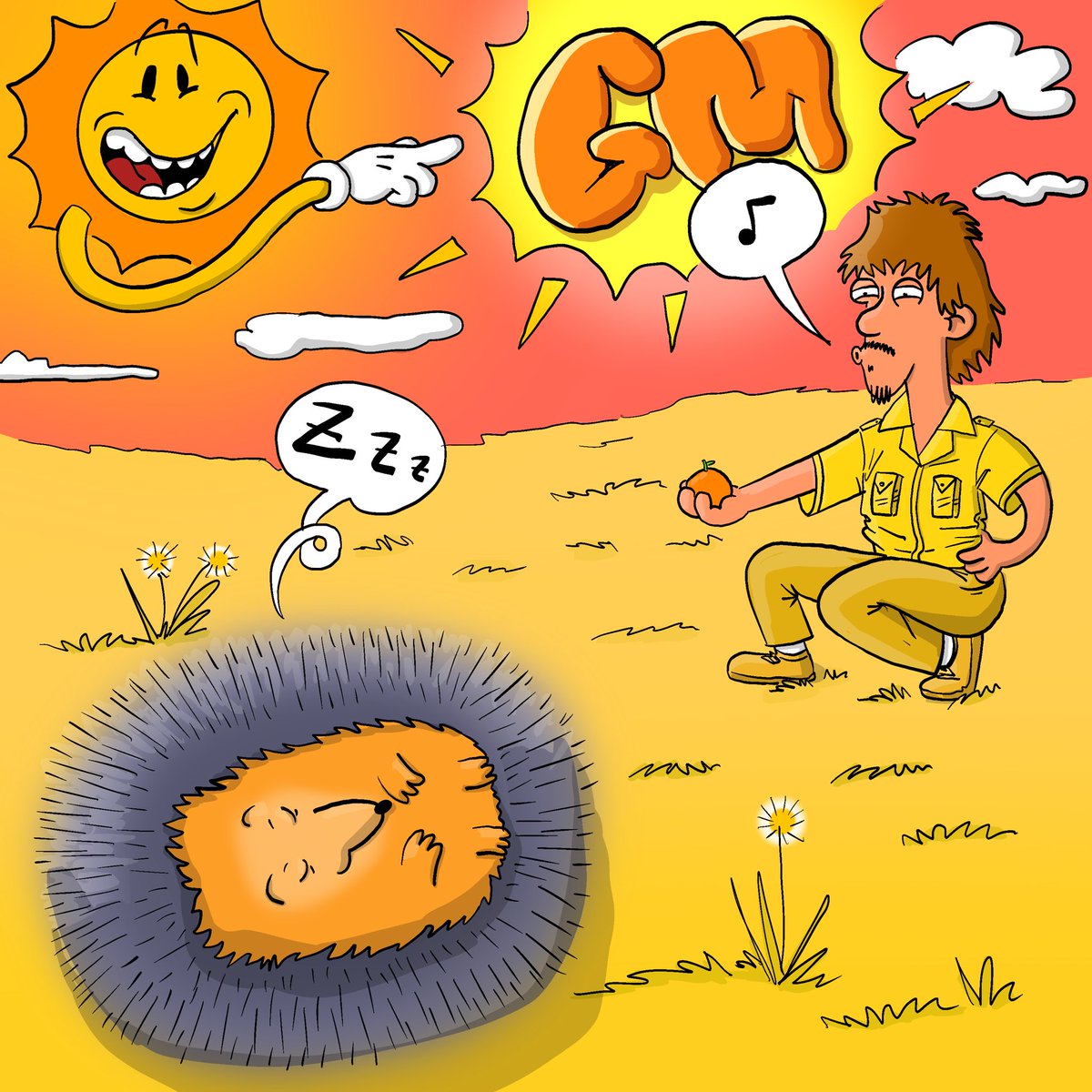 CreepyWorldPark's tweet image. GM!! 

We hope Shaggy knows what’s he doing… 😂