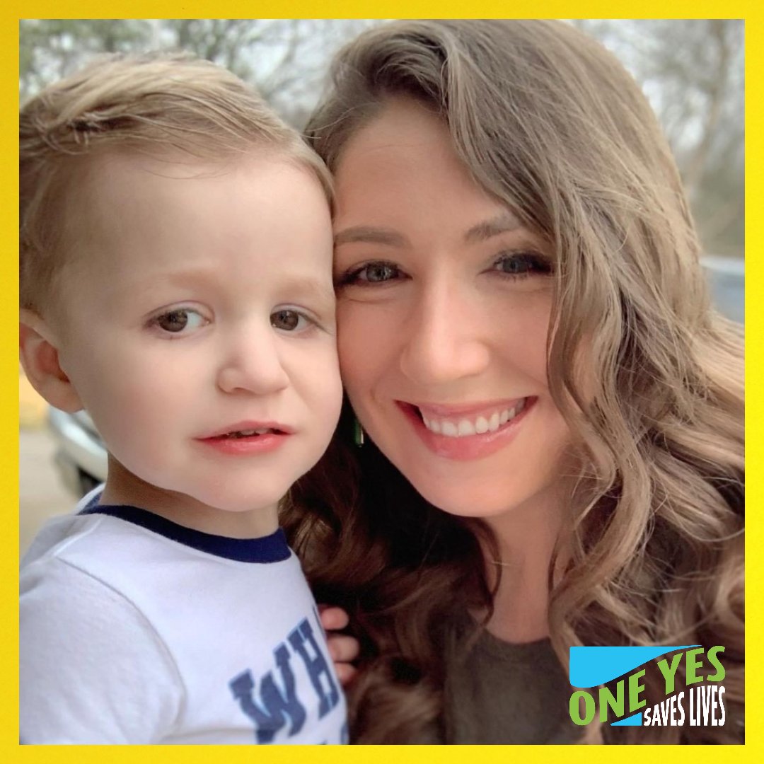 SWTransplant's tweet image. Anna's son, Davis, battled end-stage liver failure and is alive thanks to his donor's #1YES. Today, Anna volunteers as a way to honor his donor hero. She shares, "it's my mission to share a message of hope and healing to families all the days in my life."