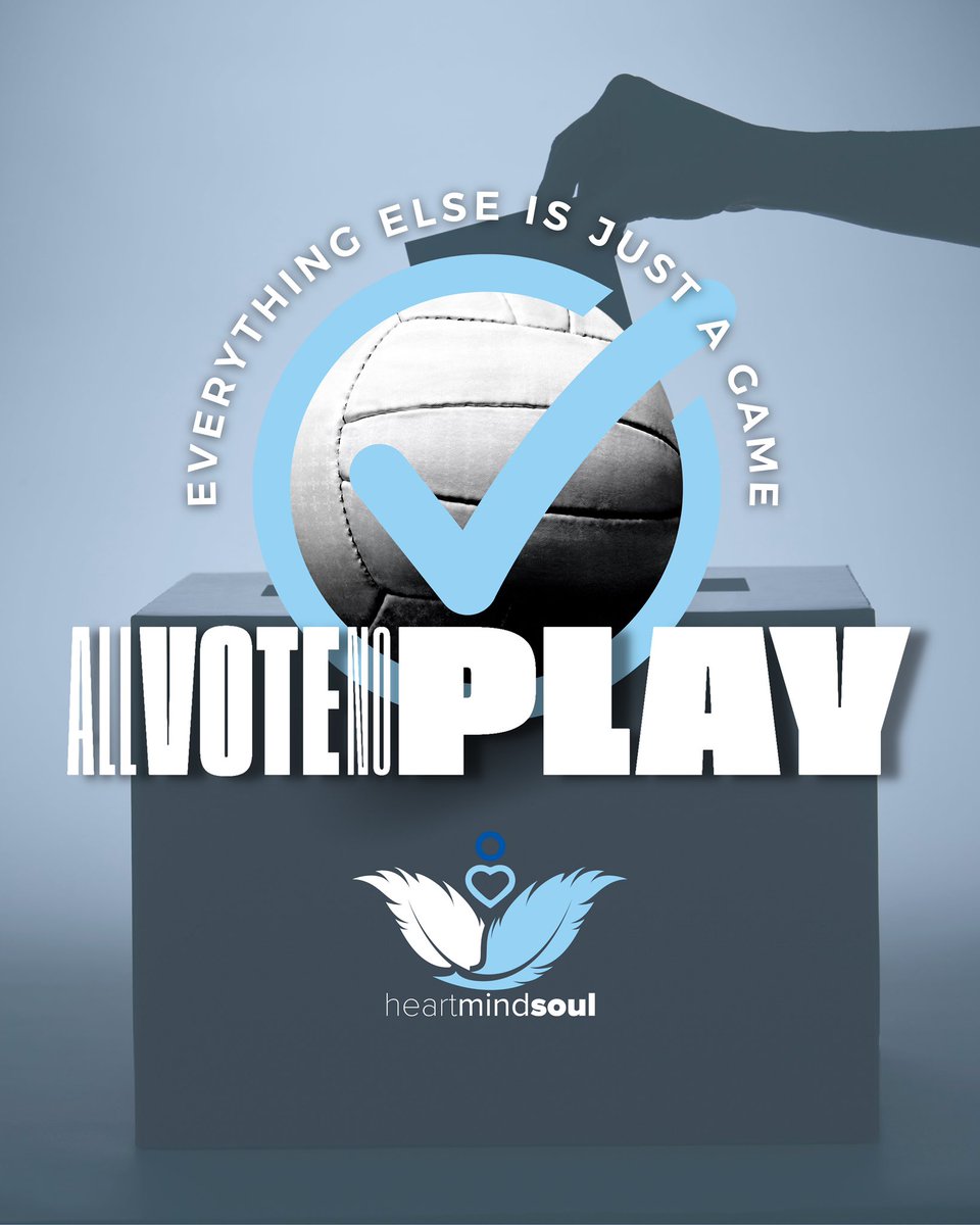 You have Election Day off but you don’t know what to do? We are gearing up for Election Day with @allvotenoplay and @unityhms this year. Get out today and vote! Your vote is your voice. #allvotenoplay 🗳️