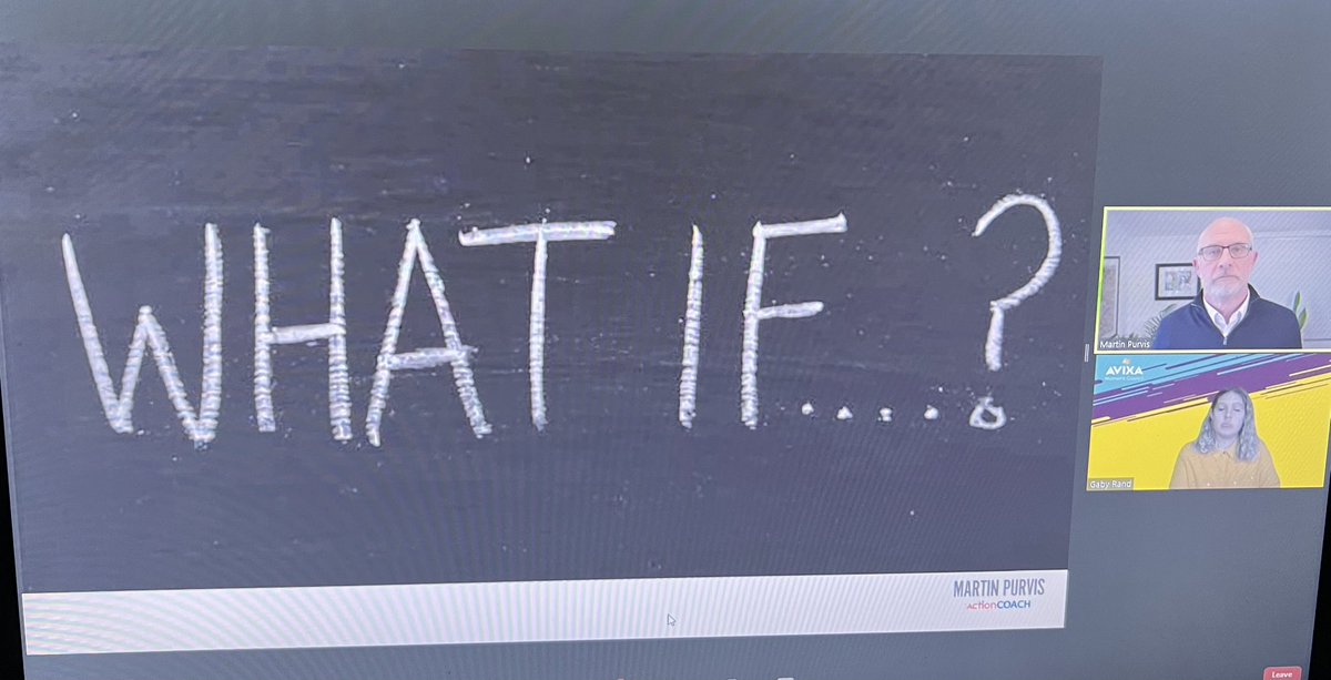 WhatIff? (@whatiffav) on Twitter photo Great webinar <a href="/AVIXA/">AVIXA</a> #WomensCouncil about ‘Goal Setting’ with the fantastic Martin Purvis! #Goals #PlanForSuccess 🙌🏼 <a href="/sadiegroom/">Sadie Groom</a> <a href="/AV_Carys/">Carys Green</a> <a href="/ericawhittle77/">Erica Whittle</a> <a href="/bekycann/">Beky Cann</a> <a href="/SammiBews/">sammi bews</a> <a href="/tanyawildwood/">Tanya Houston</a> <a href="/IAMRACHAEL_AV/">Rachael Hamilton</a> <a href="/cab4dj/">Deborah Jones</a>
<a href="/gaby_rand/">Gaby Rand</a> @CarlaCharlton1 & Faye 😊
This was my fave slide! 😬 Great webinar <a href="/AVIXA/">AVIXA</a> #WomensCouncil about ‘Goal Setting’ with the fantastic Martin Purvis! #Goals #PlanForSuccess 🙌🏼 <a href="/sadiegroom/">Sadie Groom</a> <a href="/AV_Carys/">Carys Green</a> <a href="/ericawhittle77/">Erica Whittle</a> <a href="/bekycann/">Beky Cann</a> <a href="/SammiBews/">sammi bews</a> <a href="/tanyawildwood/">Tanya Houston</a> <a href="/IAMRACHAEL_AV/">Rachael Hamilton</a> <a href="/cab4dj/">Deborah Jones</a>
<a href="/gaby_rand/">Gaby Rand</a> @CarlaCharlton1 & Faye 😊
This was my fave slide! 😬