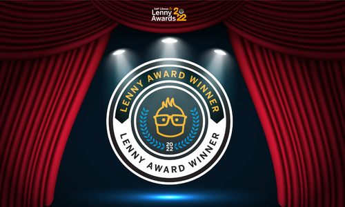 The 2022 Lenny Awards have now come to a close and while we here at SAP Litmos are utterly bummed to see it come and go so quickly, we are beyond excited to celebrate our winners.

Click the link below to see your 2022 Lenny Awards Winners!

#LennyAwards
sap.to/6016Mvqlw