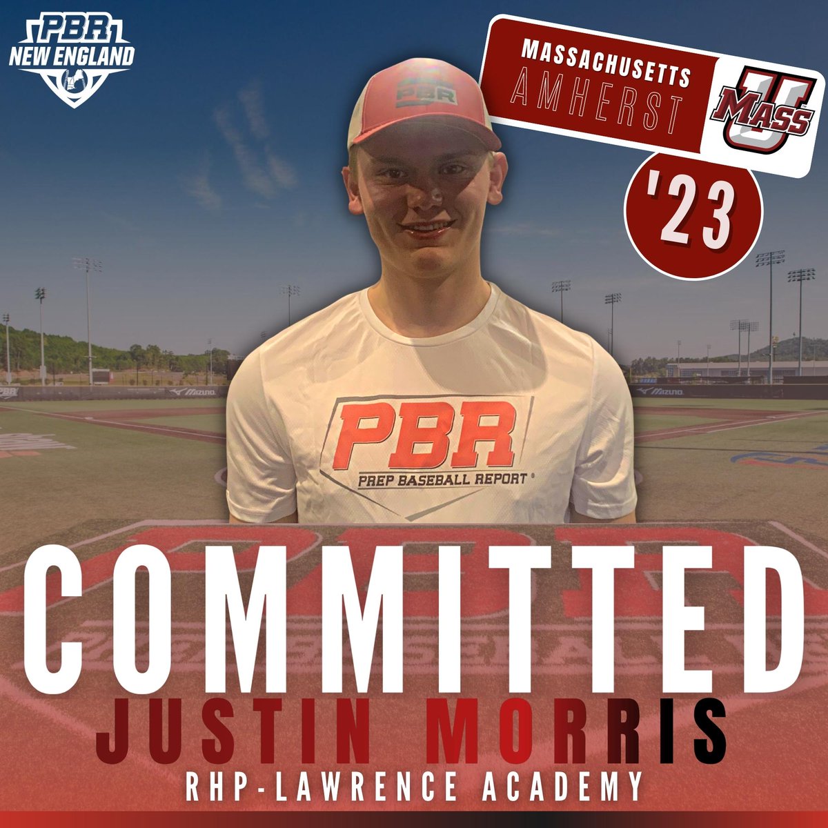 🚨Congrats to 2023 Justin Morris on his commitment to Massachusetts-Amherst.🔐

Check out his profile here 👉 prepbaseballreport.com/profiles/MA/Ju…

<a href="/Justin_Morris23/">Justin Morris</a>