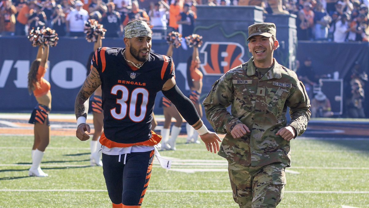 Cincinnati Bengals on Twitter "Sunday’s Salute to Service game was one