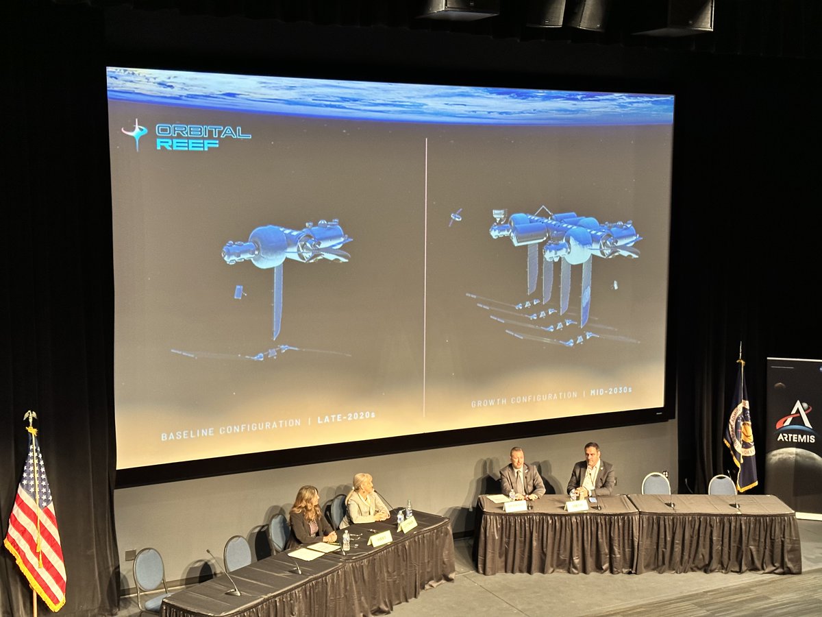 .@blueorigin's Brent Sherwood recently spoke at #VonBraun2022 with a panel of experts on commercial LEO destinations. LEO must continue to expand as a global home for research, commerce, and emerging space nations. bit.ly/3zZ62Jb