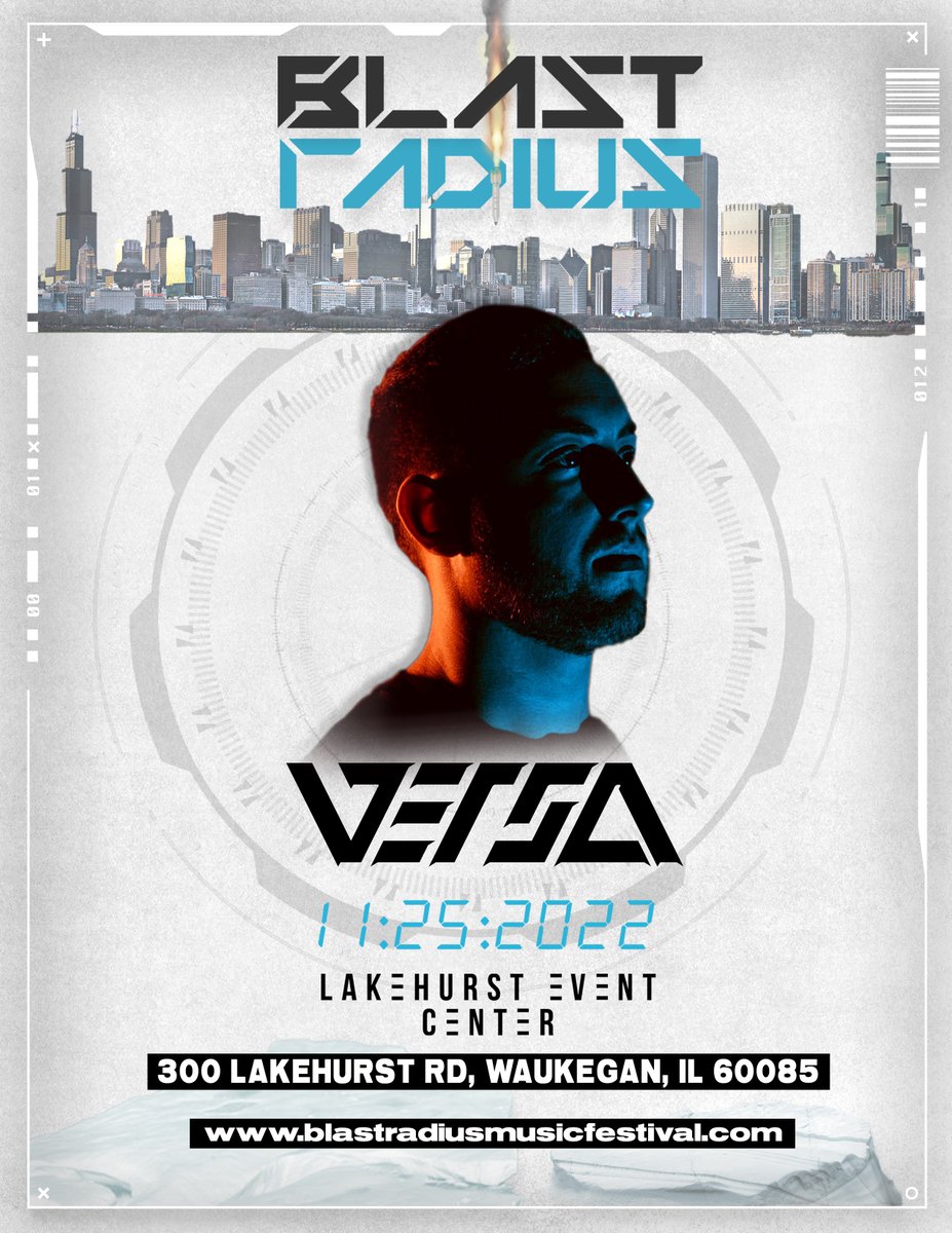 BlastRadiusFest's tweet image. Versa is coming to Chicago on Thanksgiving weekend. Crew, are you ready to go full force!?! 💥💥💥
•
•
•
•
#versa #ID #140 #BlastRadius #Festival #Riddim #Dubstep #Bass #Electronic #Dance #Music #Rave #Dub #Wub #Illinois #Concert #Excision #Show