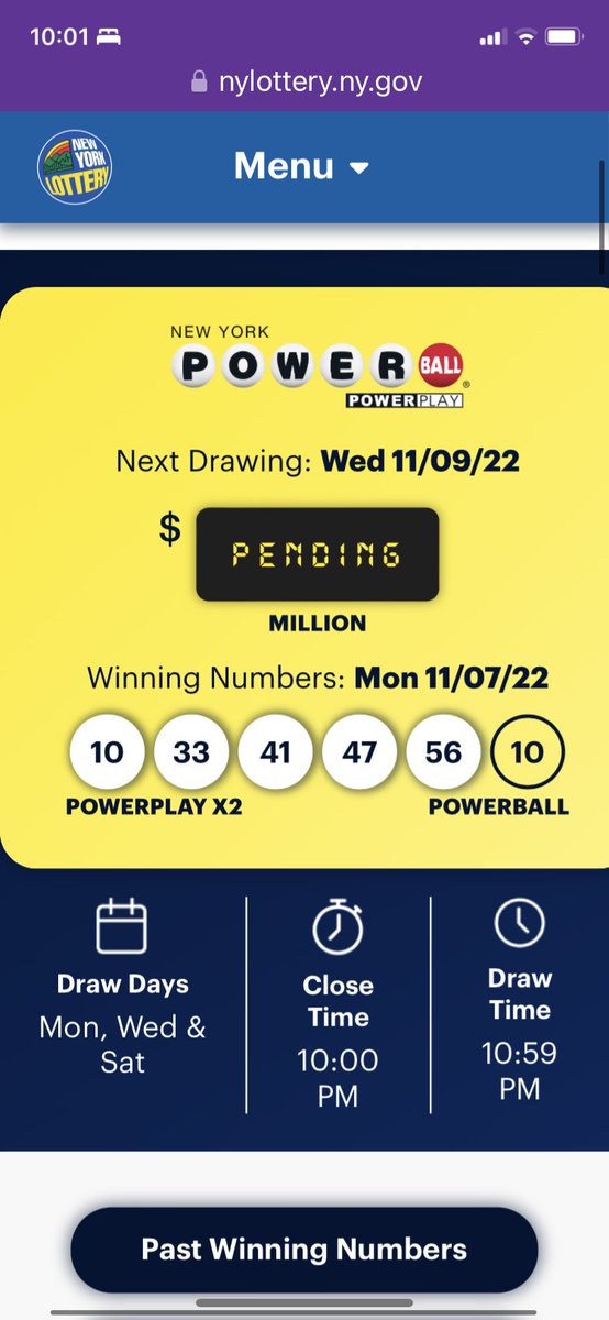 MsMDinTN's tweet photo. @IndepndntVoter_ @PowerballUSA NYC says this and TN lottery doesn’t even have results up yet. Such a mess! https://t.co/hGwlrtt42M