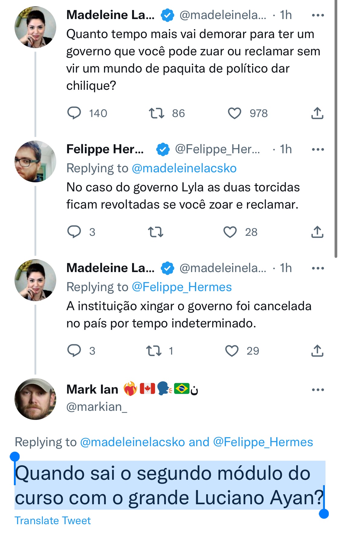 Mark Ian ️‍🔥🇨🇦🗣🇧🇷ن on Twitter "Parece que o pessoal da nova mídia não gosta de lembrar do