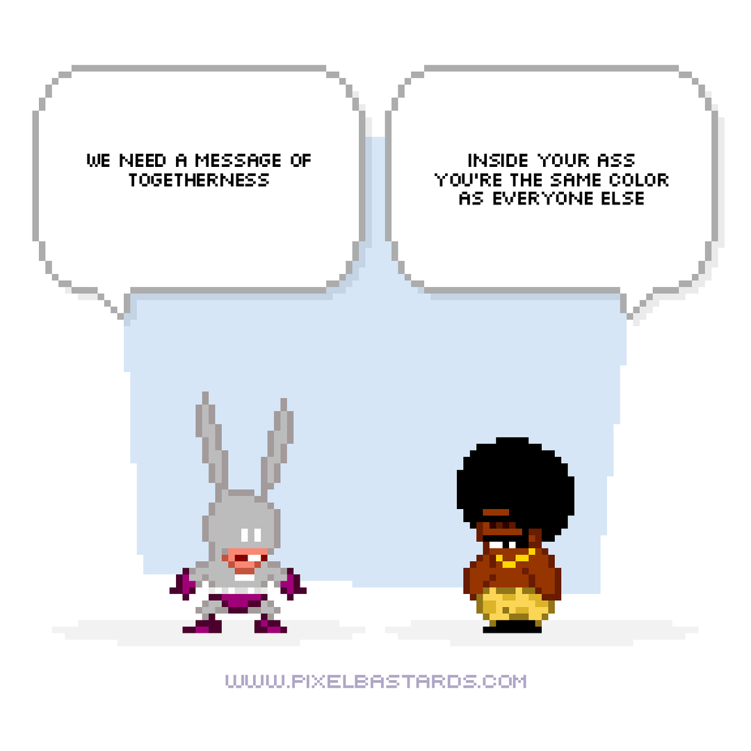 PixelBastards's tweet photo. #webcomic #webcomics #comic #comics #comicstrip #comicstrips #pixel #pixels #pixelart #pixelartwork #pixelcomic #pixelcomics #8bit #8bitart #8bitcomics #16bit #16bitart #16bitcomics #sprites #spritecomics #jokes #funny #notfunny #stupid #oneliners #singlepanel #toomanyhashtags https://t.co/M2Ry8DY2YO