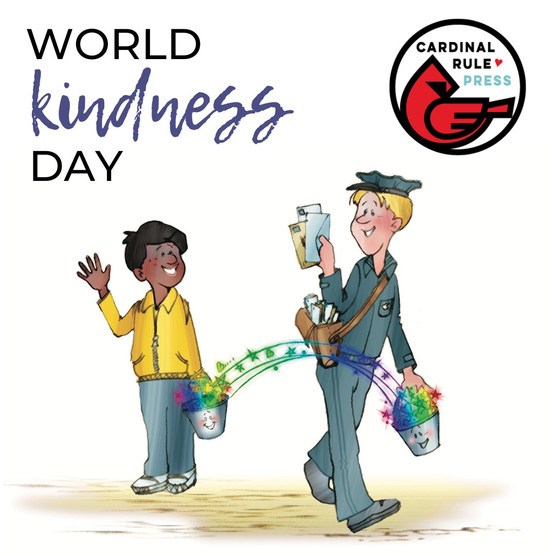 Today is World Kindness Day! Have You Filled a Bucket Today? by Carol McCloud and illustrated by David Messing is a perfect read for the occasion. Today is a great reminder to always be kind and be a bucket filler! You can purchase your copy here: cardinalrulepress.com/products/have-…