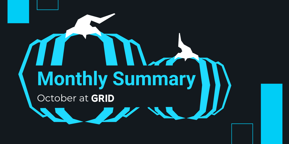 GRIDesports's tweet photo. Great updates from October at GRID!

🎉New partnerships
🏆Special awards 
🌏The International 2022
👋New joiners 
🙋‍♀️Job openings

We unpack all this and more in our October Monthly Summary! 👉 https://t.co/EvUWzq2MCZ

#esports #esportsnews #gaming #esportsdata https://t.co/Tc510vBZe9